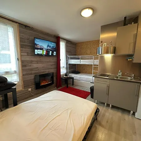 Le Chaleureux Cocon Rouge Apartment Ustou Exterior photo