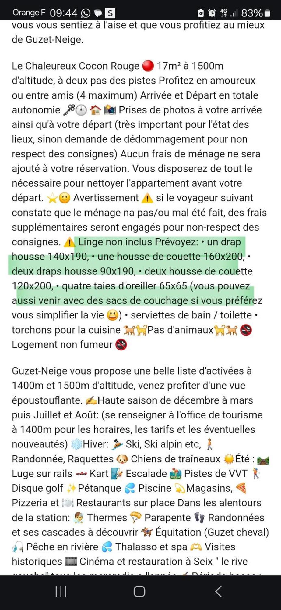 Le Chaleureux Cocon Rouge Apartment *